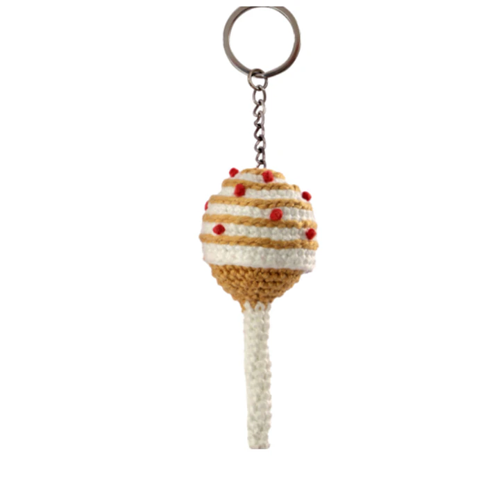 Kit Porta Chaves AmigurumI Hello Kitty 3
