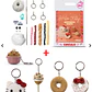 Kit Porta Chaves AmigurumI Hello Kitty - Thumbnail 2