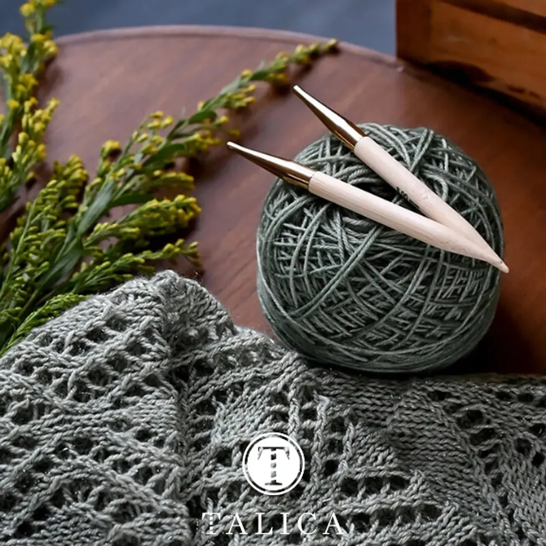 Agulhas intercambiáveis Bamboo KnitPro 4