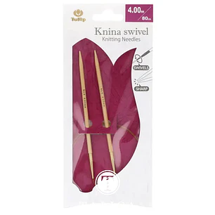 Agulhas Circulares Tulip Knina Swivel 80cm Bambo