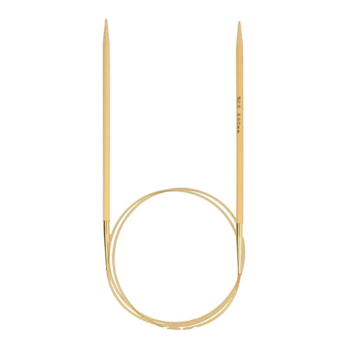 Agulhas Circulares Tulip Knina Swivel 80cm Bambo 2