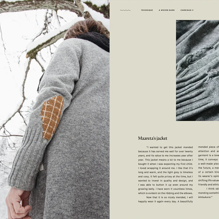The Art of Knitwear Repair 5