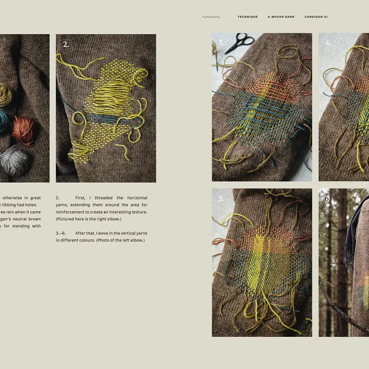 The Art of Knitwear Repair 6