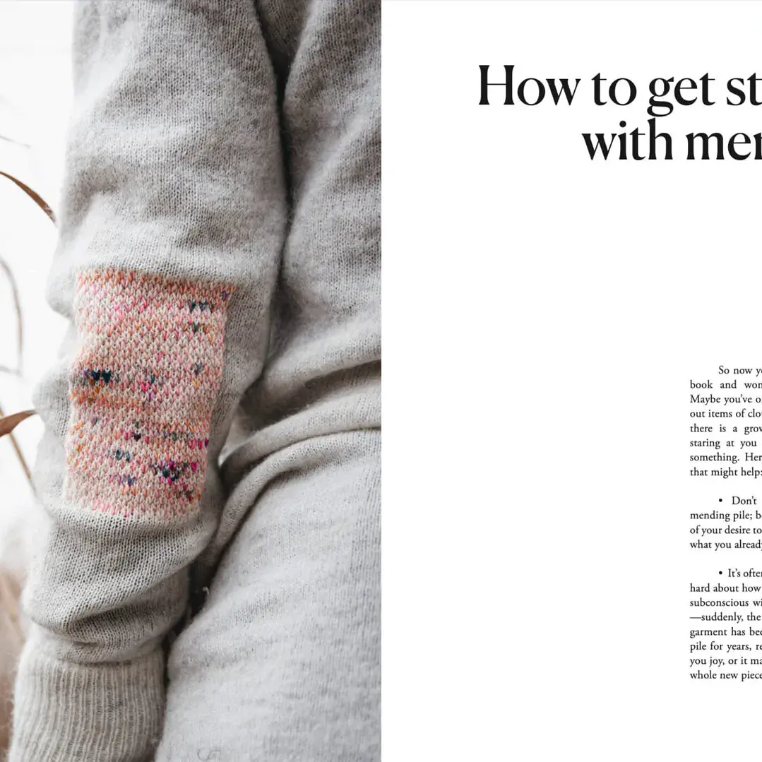 The Art of Knitwear Repair 7