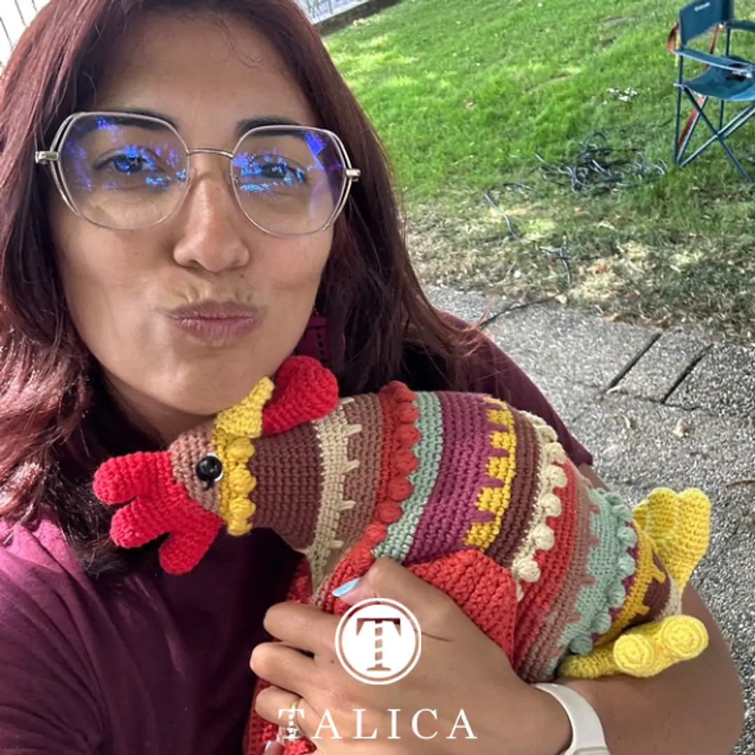Kit Crochet Galinha do Afago 4