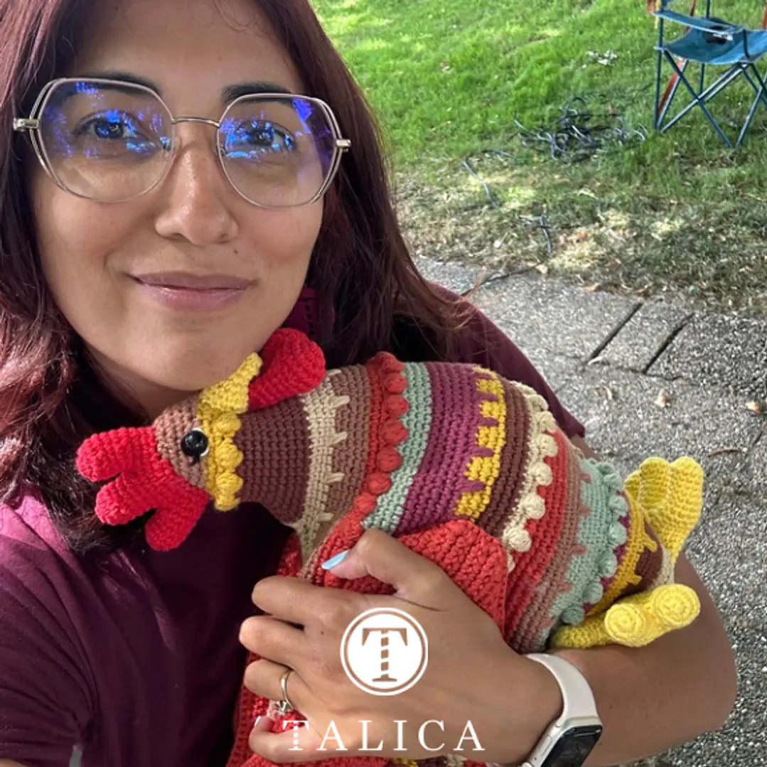 Kit Crochet Galinha do Afago 5