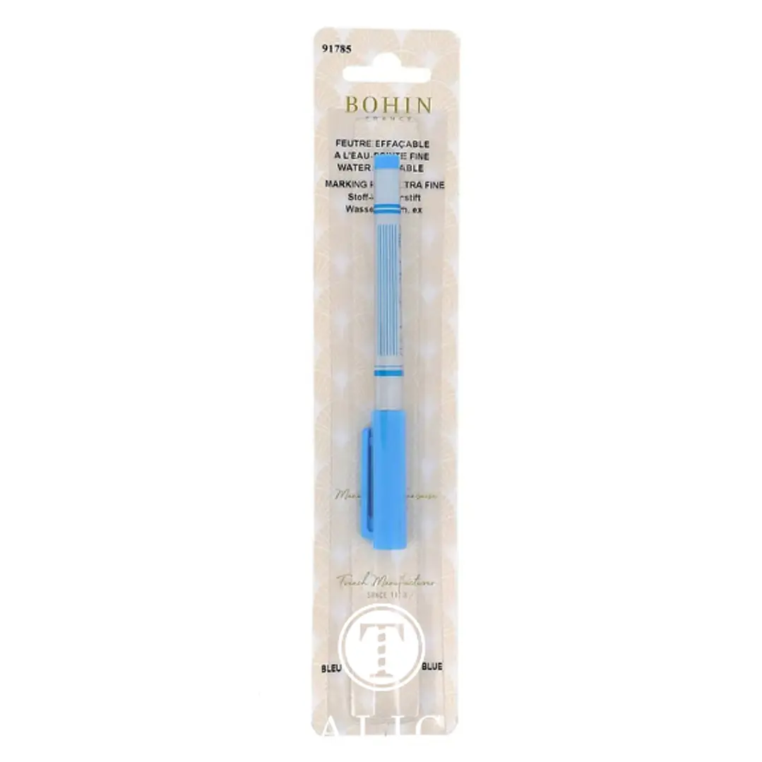 Caneta de Marcação Azul Extra Fina Lavável 2