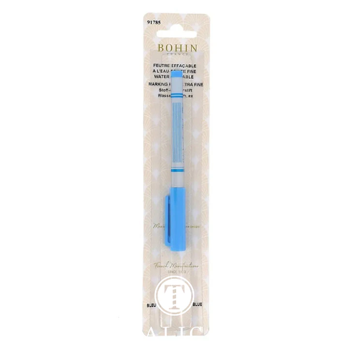 Caneta de Marcação Azul Extra Fina Lavável 2