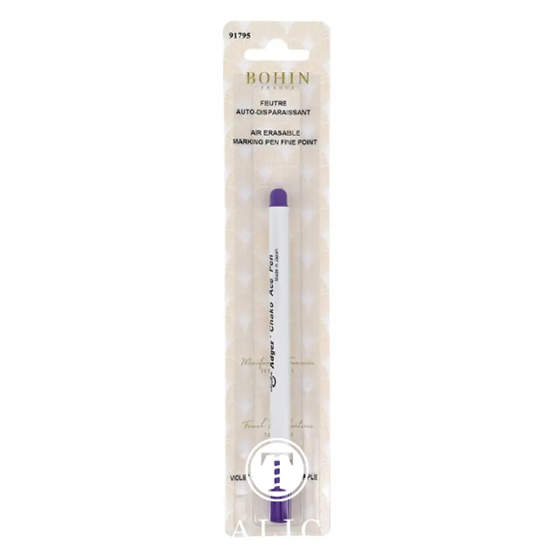 Caneta de Marcação de Tecido Apagável ao Ar e Água 6