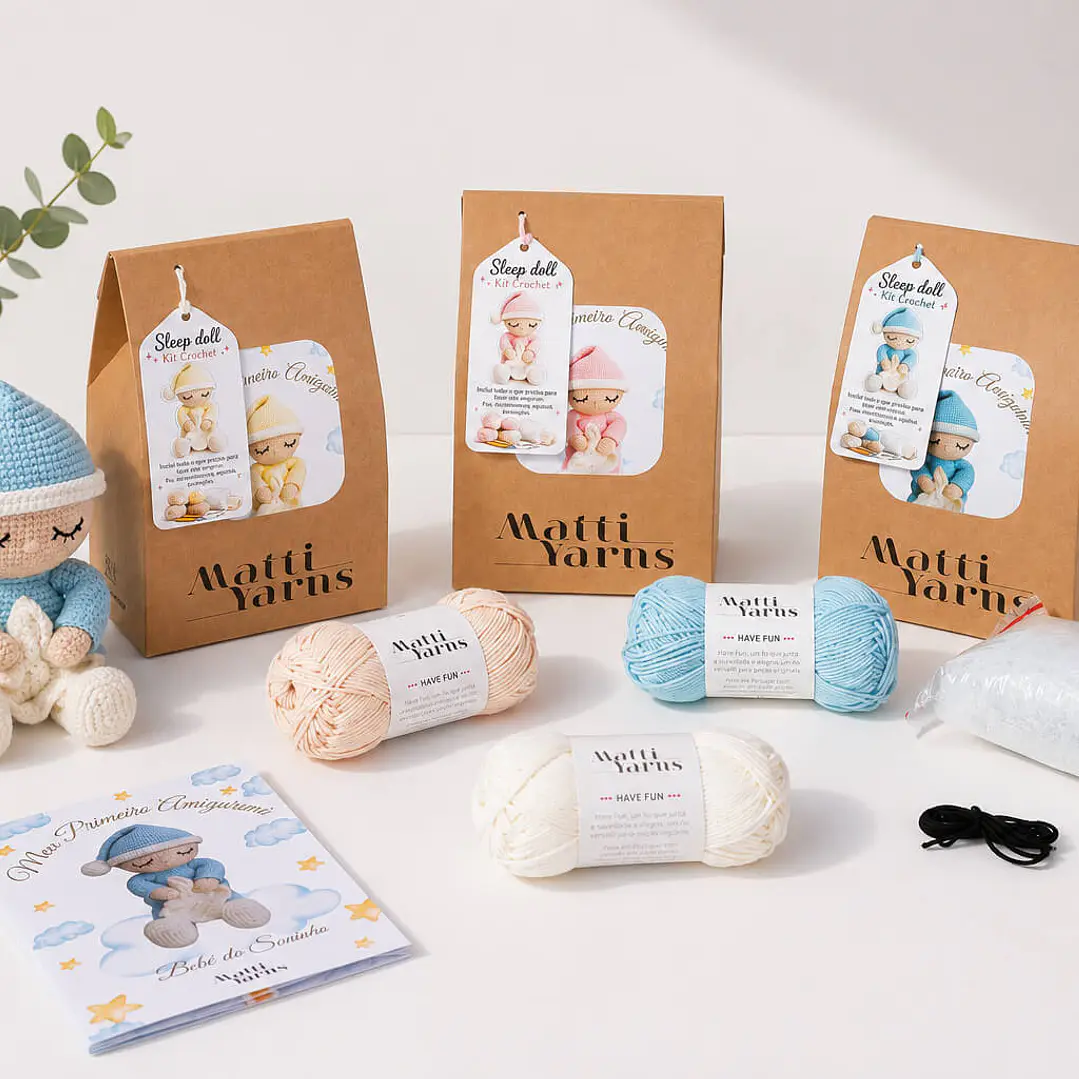 Kit de Crochet Sleep Doll 1