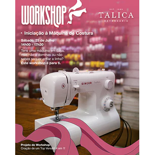Workshop Presencial de Iniciação à Máquina de Costura - COPIE