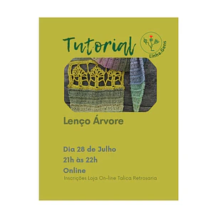 Video Aula - Tutorial Lenço Árvore
