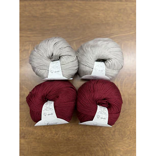 Pack 4 Amon Vermelho e Cinza
