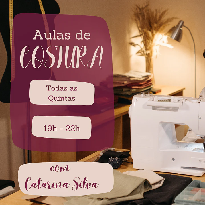 Aulas mensais de costura 1