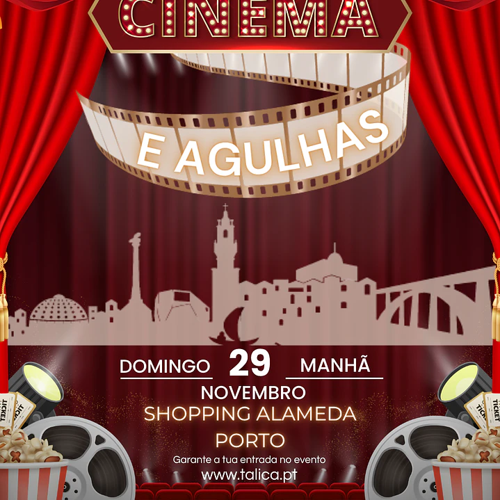 Evento Cinema e Agulhas - Porto  1