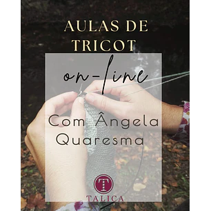 Aulas Temáticas On-line de Tricot - Mensais