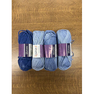 Pack 4 Sfumato Azul