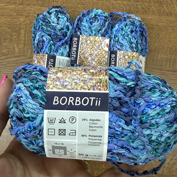 Pack 4 Borbotti Azuis 2