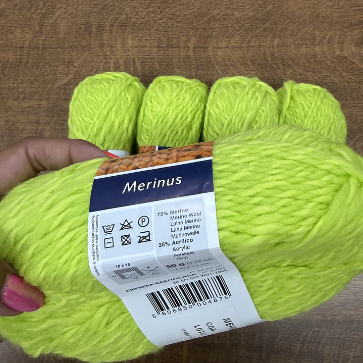 Pack 5 Merinus Amarelos 2