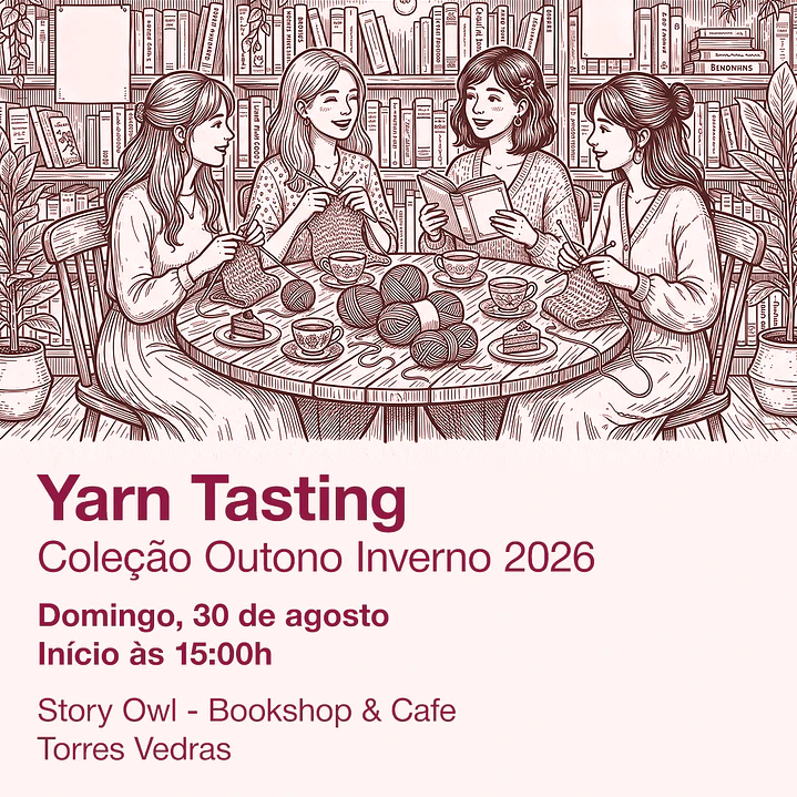 Yarn Tasting Coleção Outono Inverno 2026 - 30 Agosto Torres Vedras 1