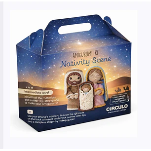 Kit Amigurumi Presépio - Nativity Scene