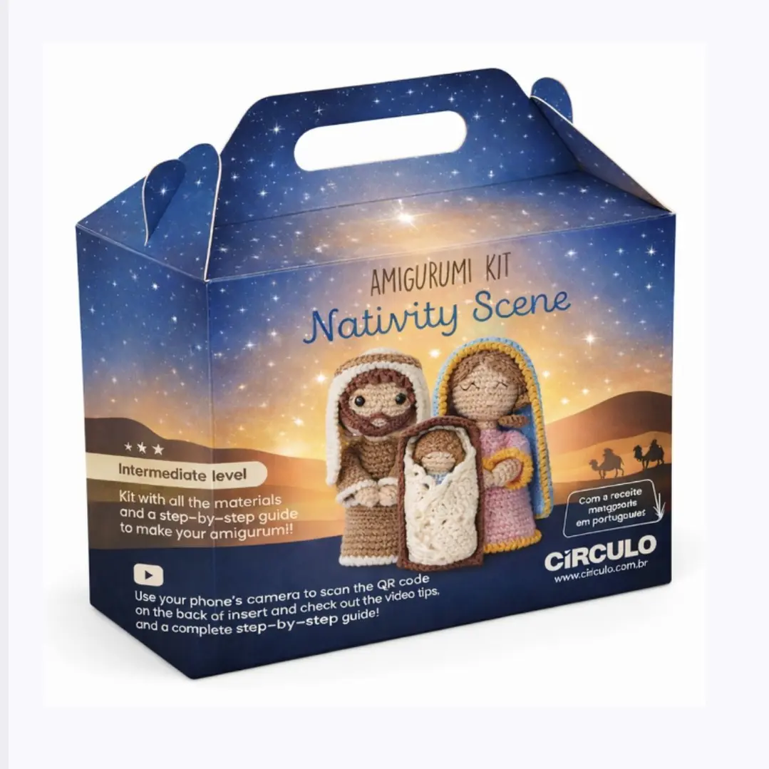 Kit Amigurumi Presépio - Nativity Scene 1