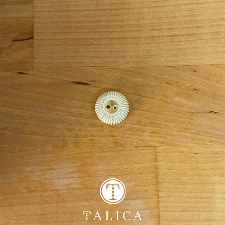 Botão textura com dourado 1