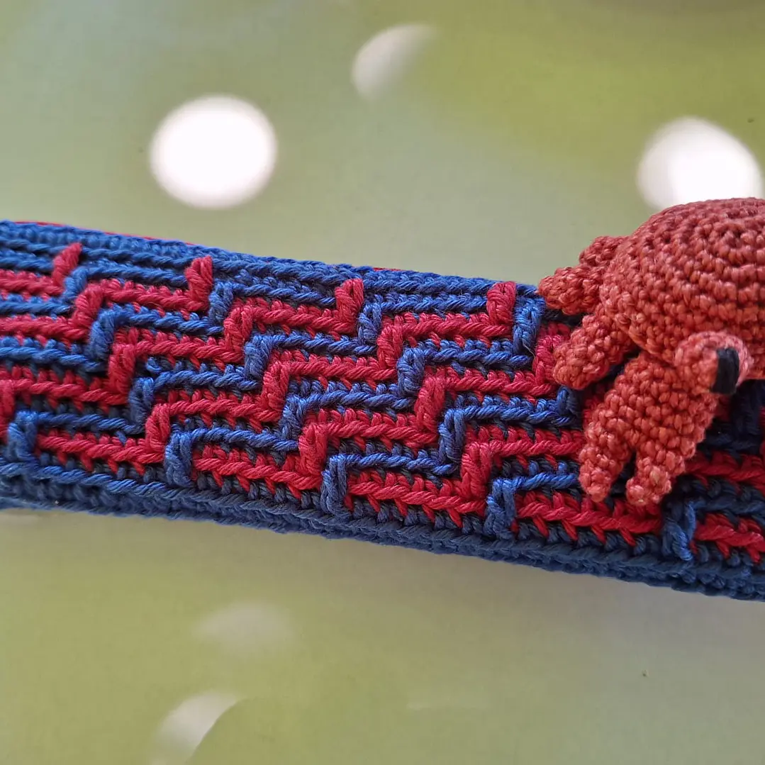 Workshop Presencial Crochet Mosaico - Estojo 1