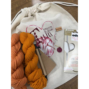 Kit de Material Curso de Tricot
