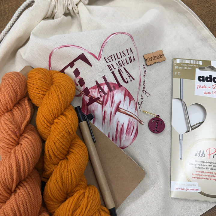 Kit de Material Curso de Tricot 1
