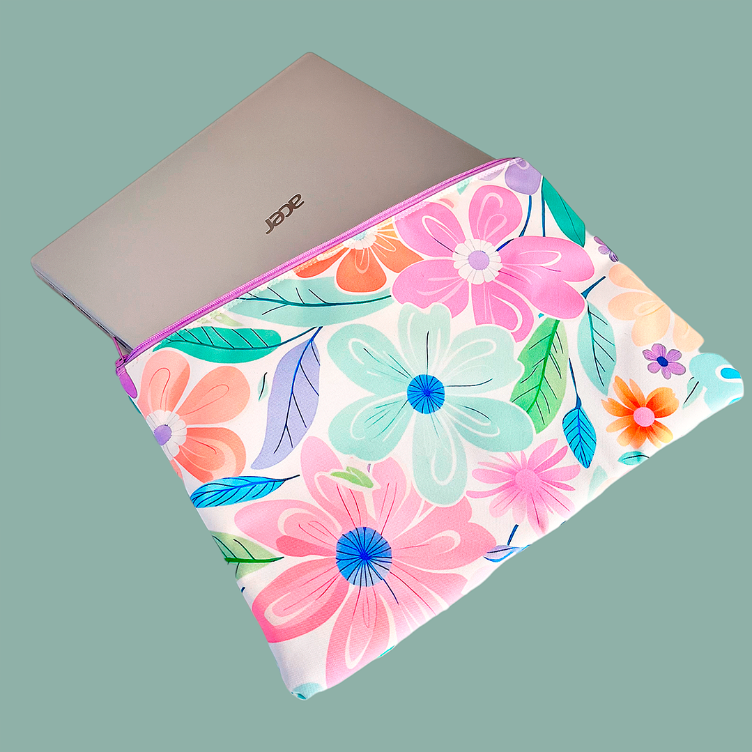 Funda de Notebook Dream Love- Floral 14 Pulgadas 1