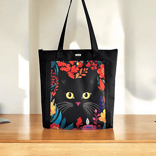 Totebag Venecia - Gato Negro