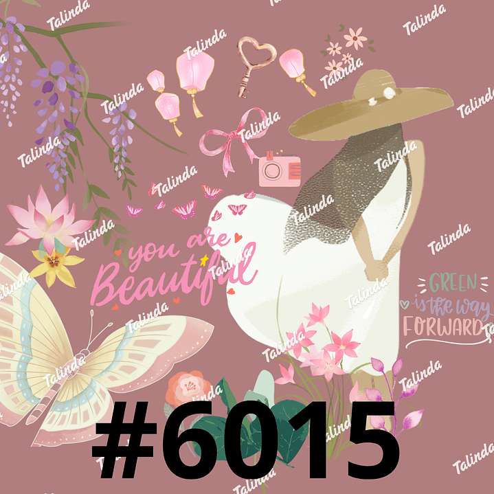 Totebag Jazmín - Diseño a Elección - Con Broche 16