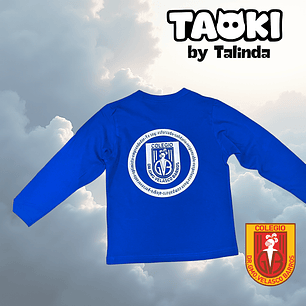 Polera educación física manga larga Colegio Guillermo Velasco