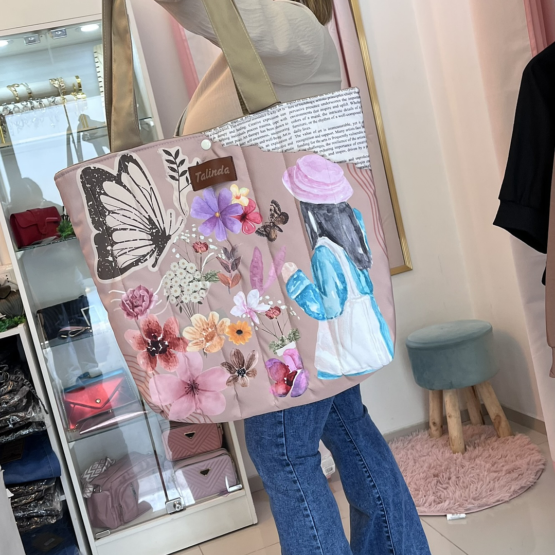 Totebag Jazmín - Diseño 506 1