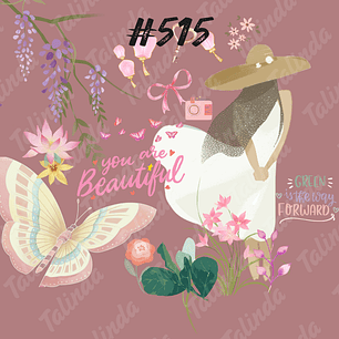 Totebag Jazmín - Diseño 515