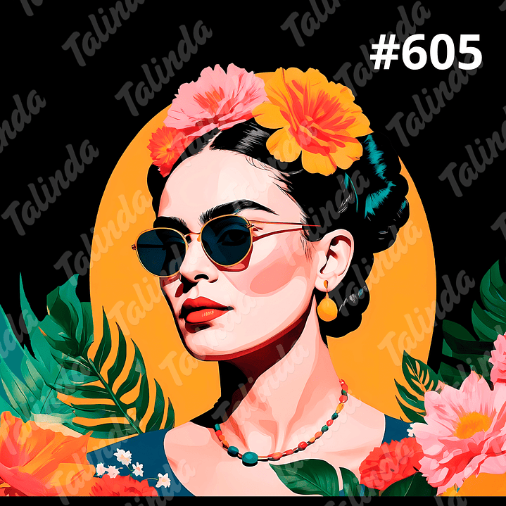 Totebag Frida Diseño #605 2