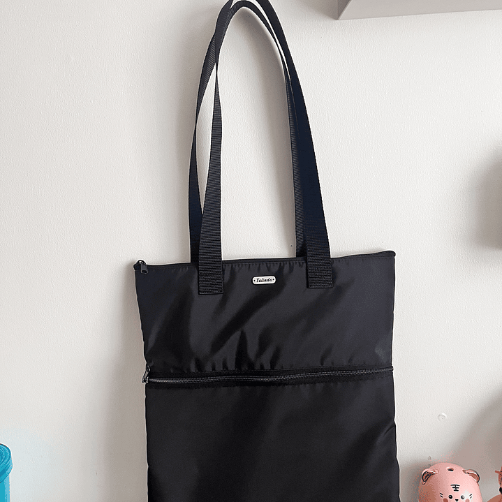 Totebag Paris All Balck 1