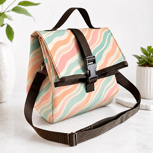 Lonchera Roll Top Diseño #013