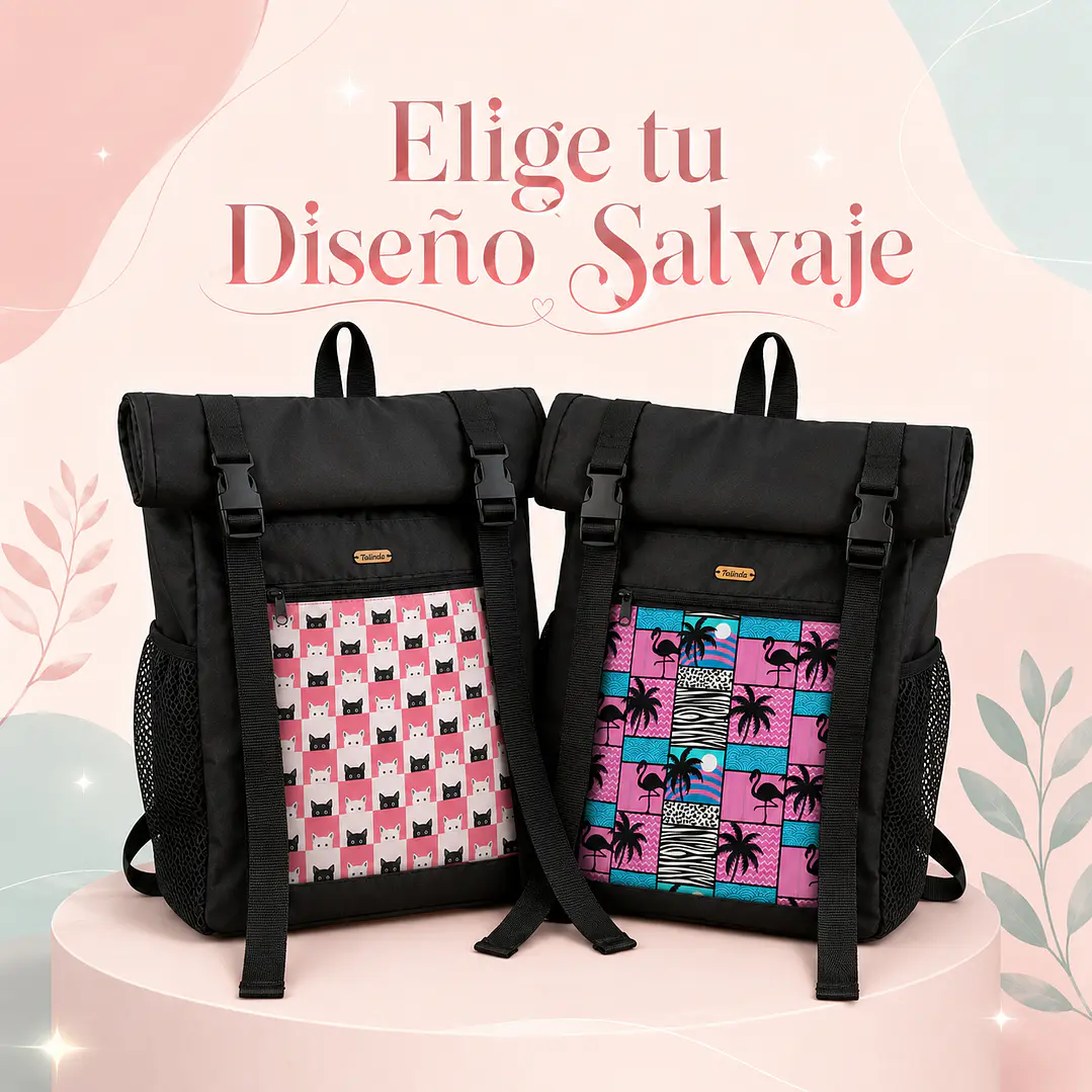 Mochila Barcelona 30 Lts - Elige tu Diseño Salvaje 1