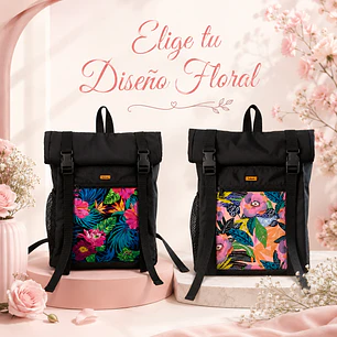 Mochila Ibiza 20 lts - Elige tu Diseño Floral