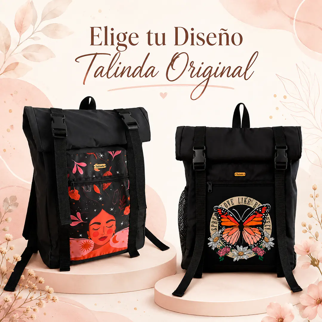 Mochila Ibiza 20 lts - Elige tu Diseño Talinda 1