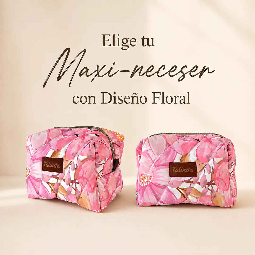 Maxi Neceser - Elige tu Diseño Floral 1