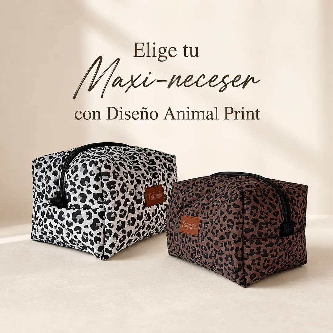 Maxi Neceser -  Elige tu Diseño Animal Print 1
