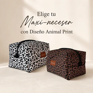 Maxi Neceser -  Elige tu Diseño Animal Print