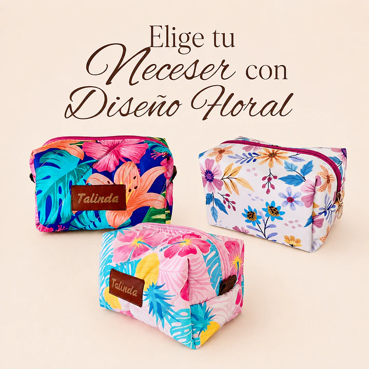 Neceser - Elige tu Diseño Floral 1