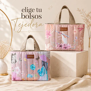 Bolso Tejedora - Elige tu diseño Talinda