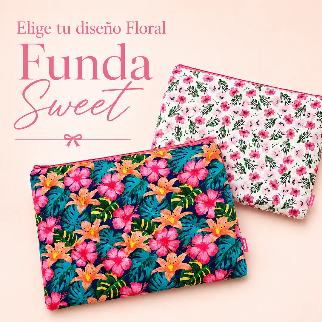 Funda Notebook Sweet - Elige tu Diseño Floral 1