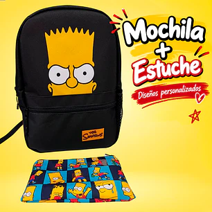 Pack Mochila + Estuche Personalizado 