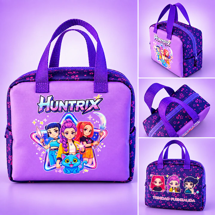 Pack Mochila + Lonchera Personalizada 3